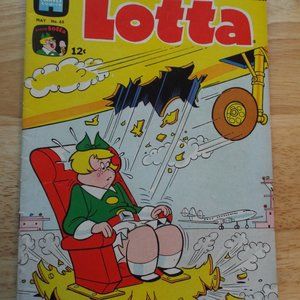 Vintage 1966 Little Lotta #65 Harvey Comic Book Silver Age